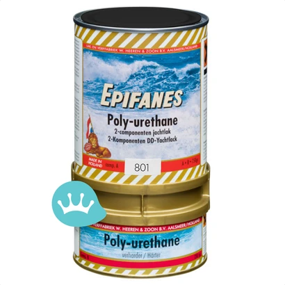 Epifanes Poly Urethane Jachtlak Kleuren Nummer 801 750 G packshot