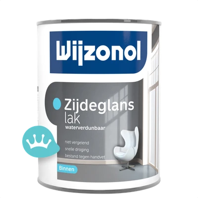Wijzonol Zijdeglanslak Acryl Mengkleur 1 liter packshot
