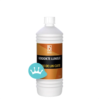 Bleko Lijnolie Gekookt 1 liter packshot