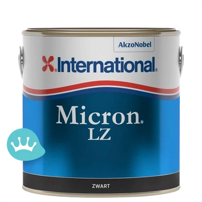 International Micron Lz Zwart Black 2,5 liter packshot