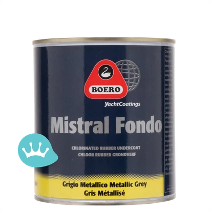 Boero Mistral Fondo 051 Metallic Grey 750 mililiter packshot
