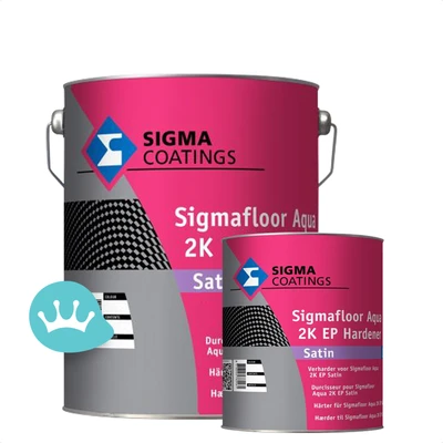 Sigma Sigmafloor Aqua 2K EP Satin Mengkleur 2,5 liter packshot