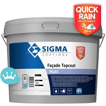 Sigma Facade Topcoat Matt Mengkleur 10 liter packshot