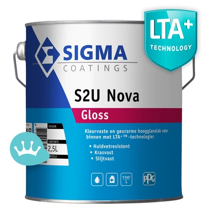 Sigma S2U Nova Gloss Mengkleur 2,5 liter packshot