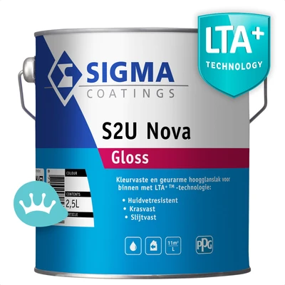 Sigma S2U Nova Gloss Mengkleur 2,5 liter packshot