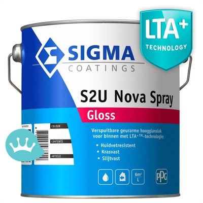 Sigma S2U Nova Spray Gloss Mengkleur 2,5 liter packshot
