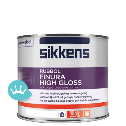 Sikkens Rubbol Finura High Gloss Mengkleur 500 mililiter packshot