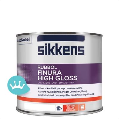 Sikkens Rubbol Finura High Gloss Mengkleur 500 mililiter packshot