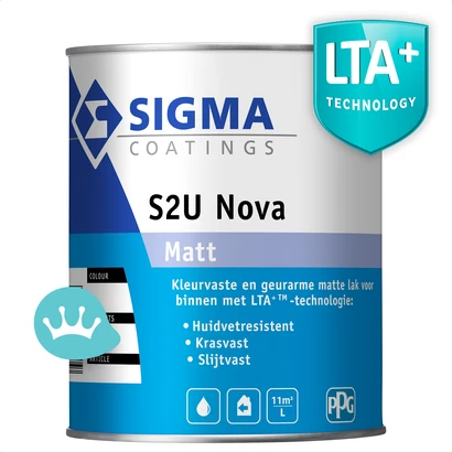 Sigma S2U Nova Matt Mengkleur 1 liter packshot
