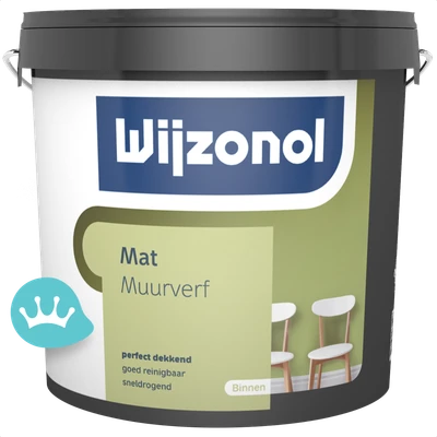 Wijzonol Muurverf Mat Mengkleur 10 liter packshot
