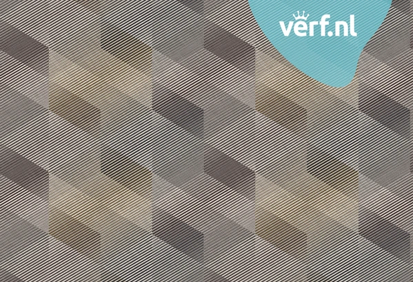 Hooked on Walls Affinity 3 D Rhombus A F24584