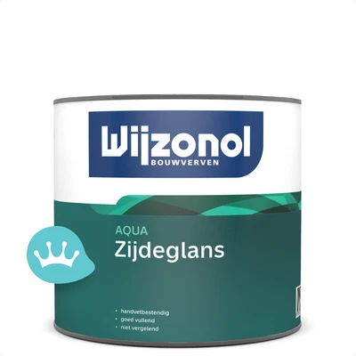 Wijzonol Aqua Zijdeglans Mengkleur 500 mililiter packshot