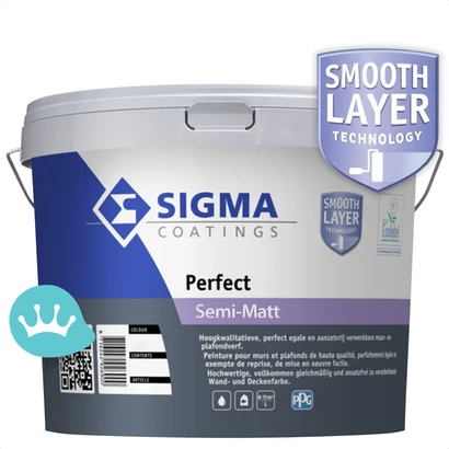 Sigma Perfect Semi Matt Mengkleur 10 liter packshot