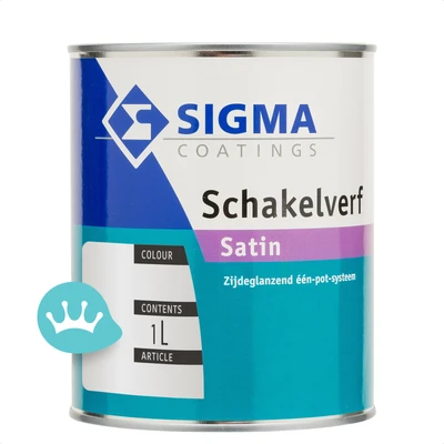Sigma Schakelverf Satin Mengkleur 1 liter packshot