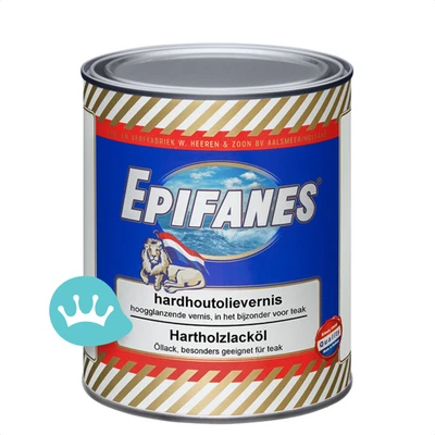 Epifanes Hardhoutolievernis 1 liter packshot