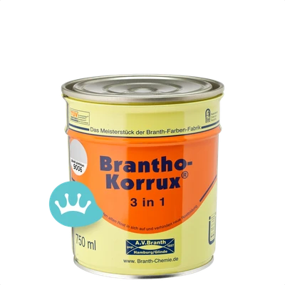 Brantho Korrux 3 in 1 Ral 9006 Blank Aluminium 750 Ml