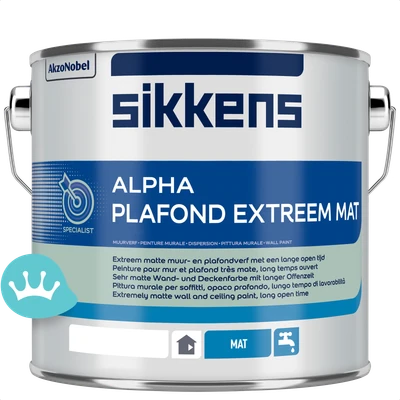 Sikkens Alpha Plafond Extreem Mat Mengkleur 2,5 liter packshot