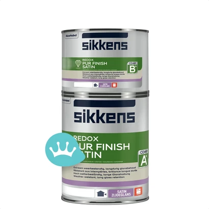 Sikkens Redox Pur Finish Satin Mengkleur 1 liter packshot