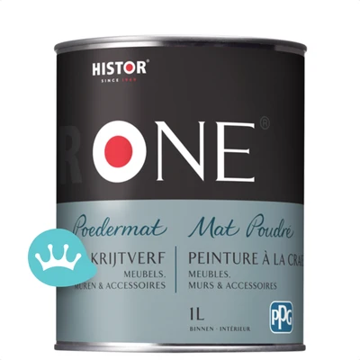 One by Histor Krijtverf Mengkleur 1 liter packshot