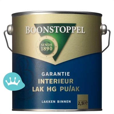 Boonstoppel Garantie Interieurlak Hoogglans Mengkleur 2,5 liter packshot
