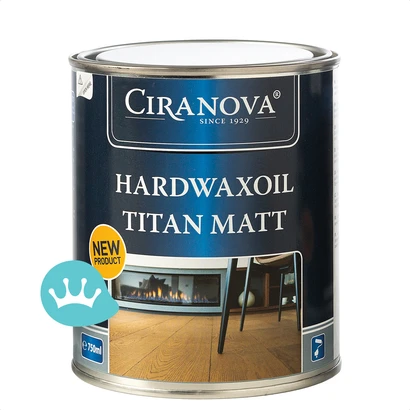 Ciranova Hardwaxoil Titan Matt 750 mililiter packshot