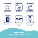 Sigma Pearl Clean Matt Kenmerken