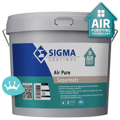 Sigma Air Pure Supermatt Mengkleur 10 liter packshot