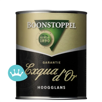 Boonstoppel Garantie Exqua D or Hoogglans Mengkleur 1 liter packshot