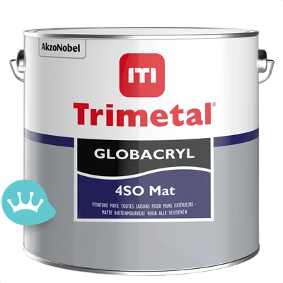 Trimetal Globacryl 4SO Mat Mengkleur 2,5 liter packshot