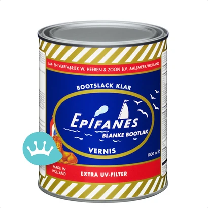 Epifanes Bootlak Blank Kleurloos 250 mililiter packshot