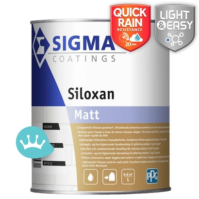 Sigma Siloxan Matt Mengkleur 1 liter packshot