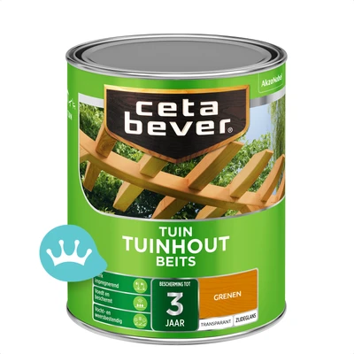 CetaBever Transparant Tuinhout Beits 077 Grenen 750 mililiter packshot