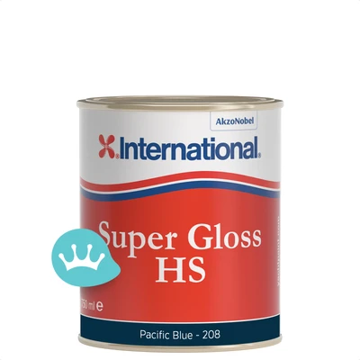 International Super Gloss Hs Pacific Blue 208 750 mililiter packshot