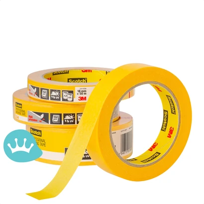 3M Scotch 244 Afplaktape Goud packshot