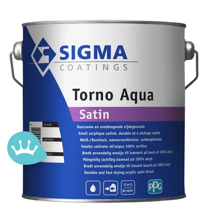 Sigma Torno Aqua Satin Mengkleur 2,5 liter packshot