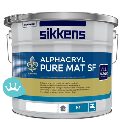 Sikkens Alphacryl Pure Mat Sf Mengkleur 10 liter W05 packshot