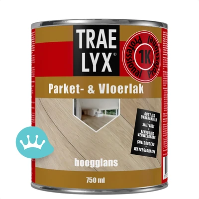 Trae Lyx Parket En Vloerlak Hoogglans 750 mililiter packshot