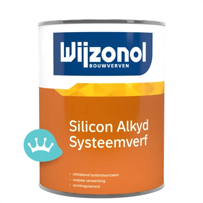 Wijzonol Silicon Alkyd Systeemverf Mengkleur 1 liter packshot
