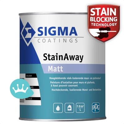 Sigma StainAway Matt Mengkleur 1 liter packshot