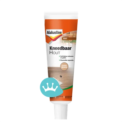 Alabastine Kneedbaar Hout Essen Beuken 50 mililiter packshot