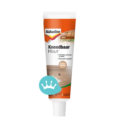 Alabastine Kneedbaar Hout Essen Beuken 50 mililiter packshot