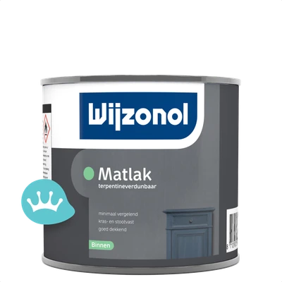 Wijzonol Matlak Terpentine Verdunbaar Mengkleur 500 mililiter packshot