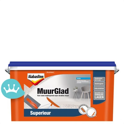 Alabastine Muur Glad Superieur Wit 10 liter packshot