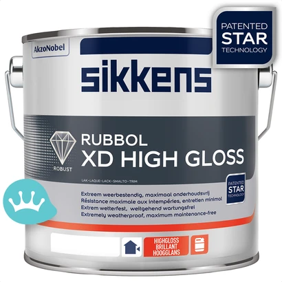 Sikkens Rubbol Xd High Gloss Mengkleur 2,5 liter packshot
