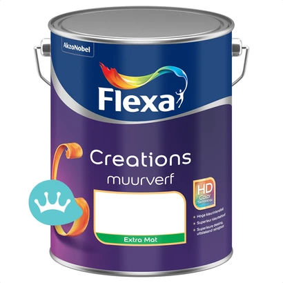 Flexa Creations Muurverf Extra Mat Mengkleur 5 liter packshot
