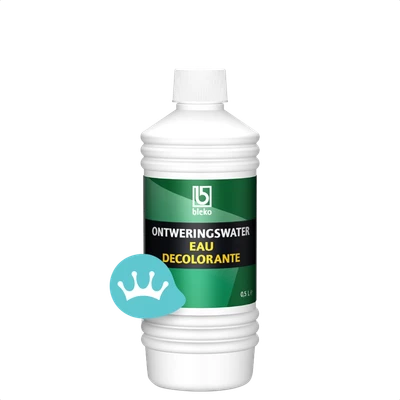 Bleko Ontweringswater 0,5 liter packshot