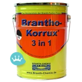 Brantho Korrux 3 in 1 Ral 9005 Gitzwart 5 liter packshot
