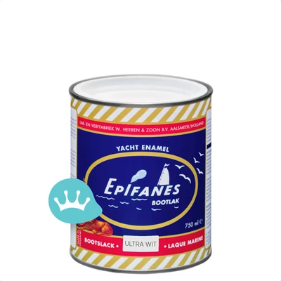 Epifanes Bootlak Kleuren Ultra Wit 750 mililiter packshot