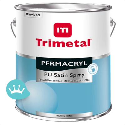Trimetal Permacryl Pu Satin Spray Mengkleur 5 liter packshot