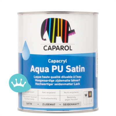 Caparol Capacryl Aqua Pu Satin Mengkleur 1 liter packshot